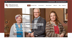 Desktop Screenshot of droesslerchiropractic.com